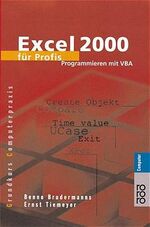 Excel 2000 für Profis – Programmieren mit VBA