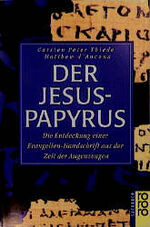 ISBN 9783499601033: Der Jesus-Papyrus