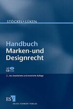 ISBN 9783503090396: Handbuch Marken- und Designrecht (2. Aufl.)