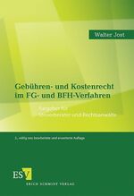 ISBN 9783503103393: Gebühren- und Kostenrecht im FG- und BFH-Verfahren: Ratgeber für Steuerberater und Rechtsanwälte