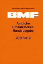 ISBN 9783503136858: Amtliche Umsatzsteuer-Handausgabe 2011/2012