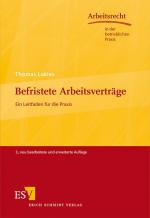 Thomas Lakies: Befristete Arbeitsverträg Thomas Lakies: Befristete Arbeitsverträg