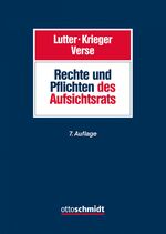 Gerd Krieger: Rechte und Pflichten des A Gerd Krieger: Rechte und Pflichten des A