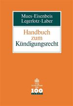 ISBN 9783504426552: Handbuch zum Kündigungsrecht