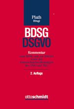 BDSG/DSGVO : Kommentar zum BDSG und zur 