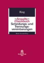 ISBN 9783504659028: Anwalts-Checkbuch Scheidungs- und Trennungsvereinbarungen