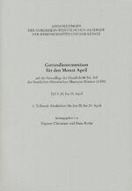 ISBN 9783506781246: Gottesdienstmenäum für den Monat April, Teil 3: 1. Teilband: Akoluthien für den 20.-24. April - auf der Grundlage der Handschrift Sin. 165 des Staatlichen Historischen Museums Moskau (GIM). Historisch-kritische Edition, Teil 3: 20. bis 30. April