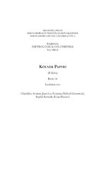 ISBN 9783506783844: Kölner Papyri (P. Köln). Band 14