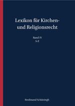 ISBN 9783506786401: Lexikon für Kirchen- und Religionsrecht – S-Z