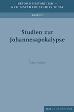 ISBN 9783506791634: Studien zur Johannesapokalypse