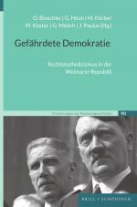 ISBN 9783506794833: Gefährdete Demokratie