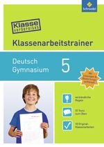 ISBN 9783507232501: Klasse vorbereitet / Klasse vorbereitet - Gymnasium – Klassenarbeitstrainer Gymnasium / Klassenarbeitstrainer Deutsch 5