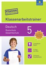 ISBN 9783507232600: Klasse vorbereitet / Klasse vorbereitet - Realschule / Gesamtschule – Klassenarbeitstrainer Realschule / Gesamtschule / Klassenarbeitstrainer Deutsch 5