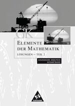 ISBN 9783507839458: Elemente der Mathematik SII / Elemente der Mathematik SII - Ausgabe 2004 für Rheinland-Pfalz : Ausgabe 2004 für Rheinland-Pfalz / Lösungen Analysis GK Teil 2