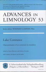 ISBN 9783510470556: Lake Constance - Characterization of an ecosystem in transition