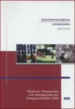 ISBN 9783510959006: Reserven, Ressourcen und Verfügbarkeit von Energierohstoffen 2002