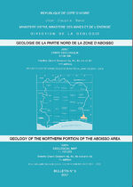 ISBN 9783510959655: Géologie de la partie nord de la zone d'Aboisso avec Carte Géologique de Côte d'Ivoire 1/100 000. Geology of the northern portion of the Aboisso area with Geological Map 1:100 000 - Feuilles Grand Bassam 4a, 4b, 4b-bis et 4d, 1. ed. Sheets Grand Bassam 4a