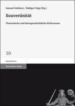 ISBN 9783515097352: Souveränität – Theoretische und ideengeschichtliche Reflexionen