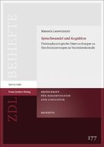 ISBN 9783515120197: Sprachwandel und Kognition - Elektrophysiologische Untersuchungen zu Synchronisierungen im Varietätenkontakt