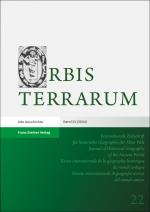 ISBN 9783515138802: Orbis Terrarum 22 (2024)