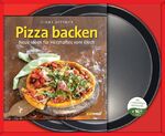 ISBN 9783517087405: Pizza backen-Set - Neue Ideen für Herzhaftes vom Blech. Buch mit zwei Pizzablechen