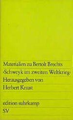 ISBN 9783518006047: Materianlien Zu B Brecht: Schwey