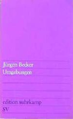 ISBN 9783518007228: Umgebungen. In: ES 722