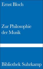 ISBN 9783518013984: Zur Philosophie der Musik