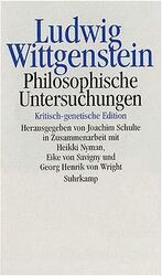 Philosophische Untersuchungen - kritisch-genetische Edition