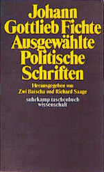 ISBN 9783518078013: Ausgewählte politische Schriften. Herausgegeben von Zwi Batscha und Richard Saage