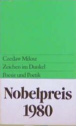 ISBN 9783518109953: Zeichen im Dunkel - Poesie und Poetik - mit signierter Karte