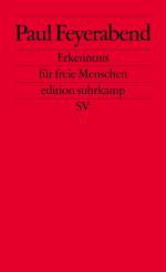 ISBN 9783518110119: Erkenntnis für freie Menschen. (=Edition Suhrkamp ; Bd. 11)