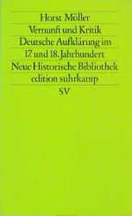 ISBN 9783518112694: Vernunft und Kritik - Deutsche Aufklärung im 17. und 18. Jahrhundert