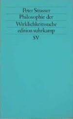 ISBN 9783518115183: Philosophie der Wirklichkeitssuche