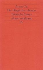 ISBN 9783518118764: Die Hügel des Libanon – Politische Essays