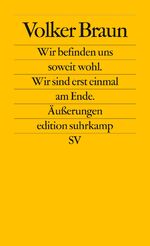 Wir befinden uns soweit wohl. Wir sind e Wir befinden uns soweit wohl. Wir sind e