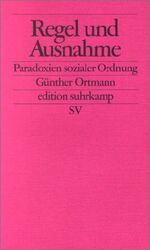 ISBN 9783518122938: Regel und Ausnahme