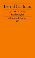 ISBN 9783518124819: german writing: Erzählungen