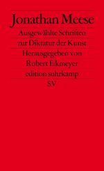 ISBN 9783518126561: Ausgewählte Schriften zur Diktatur der Kunst