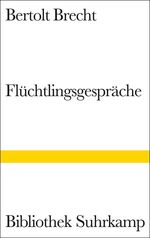 ISBN 9783518222744: Flüchtlingsgespräche