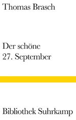 ISBN 9783518223734: Der schöne 27. September