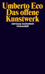 ISBN 9783518278222: das offene kunstwerk