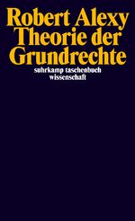 ISBN 9783518281826: Theorie der Grundrechte