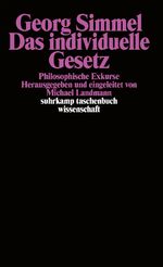 ISBN 9783518282601: Das individuelle Gesetz – Philosophische Exkurse. Herausgegeben und eingeleitet von Michael Landmann. Neuausgabe 1987 mit einem Nachwort von Klaus Christian Köhnke