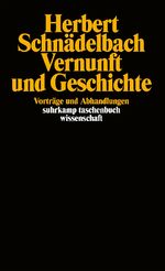 ISBN 9783518282830: Vernunft und Geschichte - Vorträge und Abhandlungen