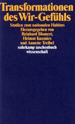 ISBN 9783518286739: Transformationen des Wir-Gefühls – Studien zum nationalen Habitus