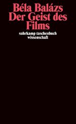 ISBN 9783518291375: Der Geist des Films