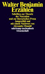 ISBN 9783518294413: Erzählen – Schriften zur Theorie der Narration und zur literarischen Prosa