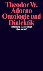 ISBN 9783518294772: Ontologie und Dialektik – (1960/61)