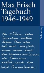 Frisch Max: Tagebuch 1946?1949 (suhrkamp